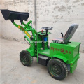 China 1 Ton Mini Skid Steer Loader Electric Start Wheel Loader with Best Price